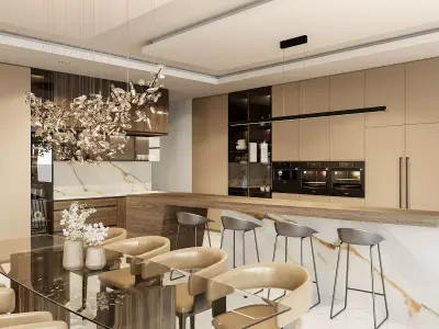 Interior Modern House 3D model