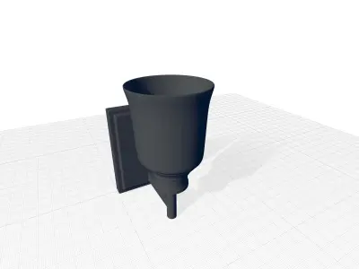 Zeke Light Armed Sconce 3D model