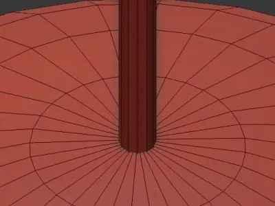 BOLERO AMBER CHANDELIER  3D model