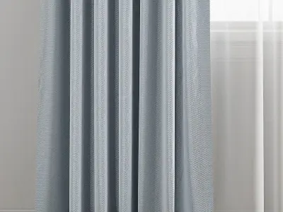 Curtain 357 3D model