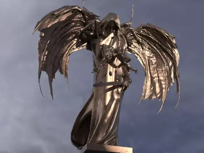 Ghost Demon Abstract 3 3D model