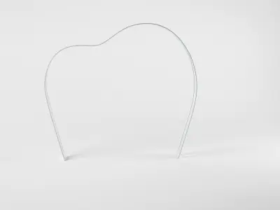 Bicycle rack 3D model