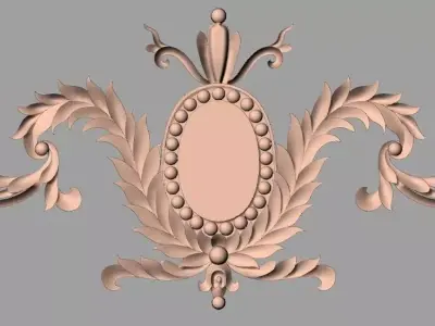 CNC 3D relief design STL format file used for artcam aspire E747 3D model
