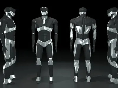 Hunter 1 Robot Contest 3D model