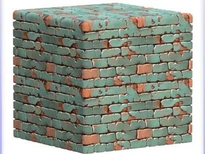 Stylized Wall Seamless Texture Texture 125