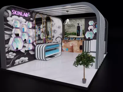 Retail Kiosk Design  A Fusion of Elegance And Functionality 3D model