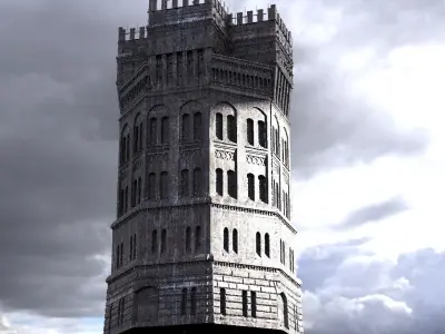 Tower of London inspired 1 3D model