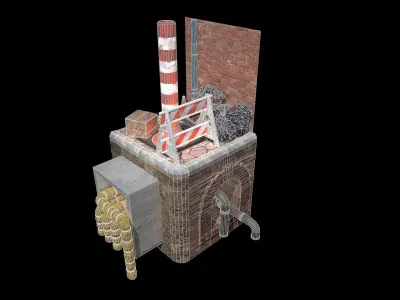 New York Low-poly 3D model