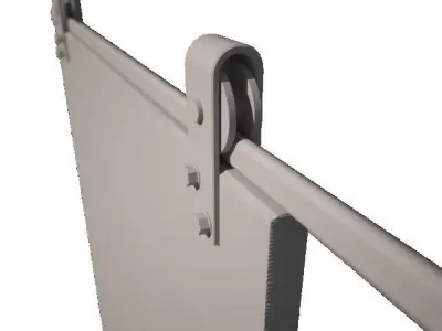 Barn Door 3D model