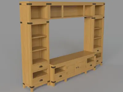 Entertainment Center 3D model