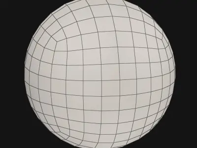 Earth Low-poly 3D model