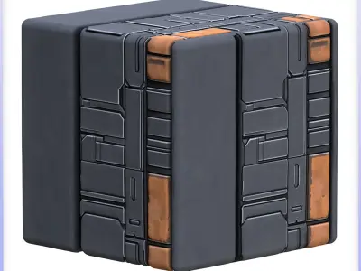 SciFi Seamless Texture Texture 31