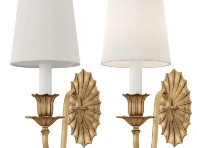 Remains Soleil Sconce IS1416 1 classic 3D model
