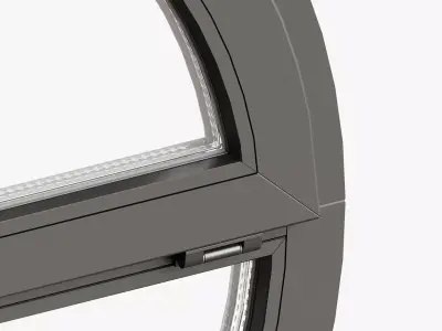 Round windows 3D model purchase