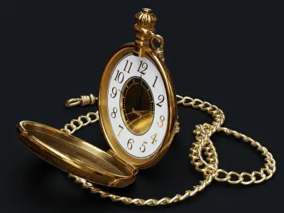 Pocket Watch 3D model
