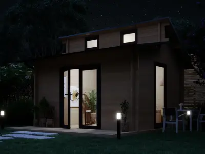 Cabin 04 -Little house 3D model