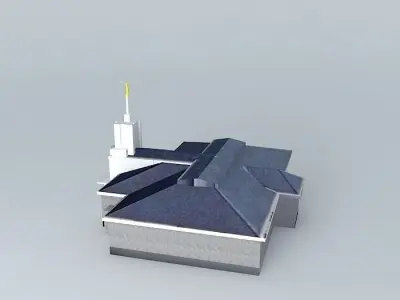 LDS.Templo Mormon, Sydney Australia , 28th operating temple Free 3D model
