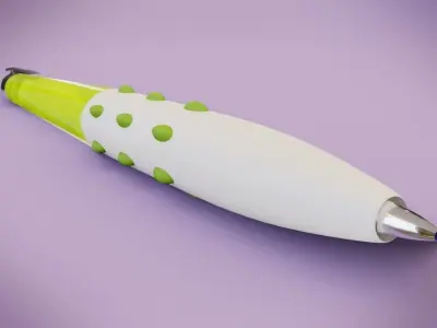 Ballpoint pen 3D model