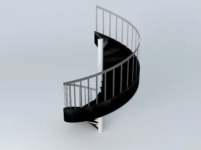 Spiral Staircase Free 3D model