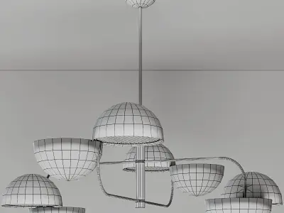 Elisabetta Penta Chandelier 3D model