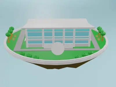 Mini Building 3D model