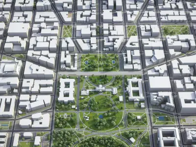 Washington DC 3D Model Pack