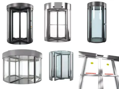 Dorma automatic doors 3D Model Pack