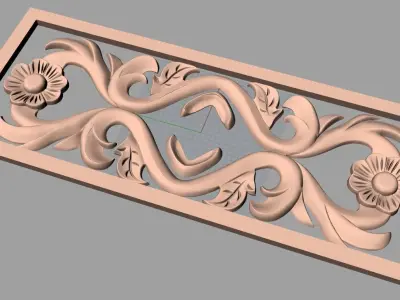 CNC 3D relief models STL format file used for artcam aspire E377 3D model