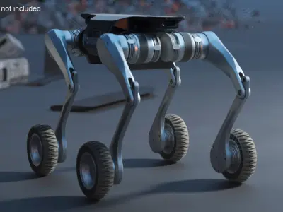  Lynx Terrain Exploration Robot Used 