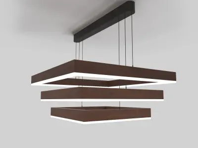 Steps Chandelier 3D model