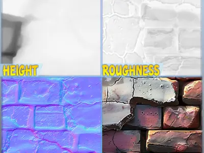 Stylized Wall Seamless Texture Texture 135
