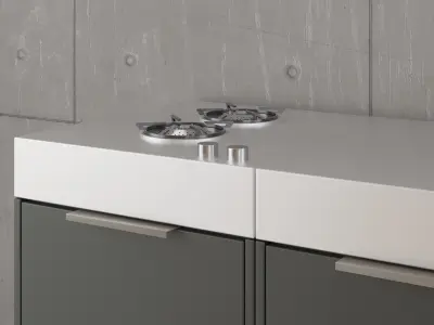 Modern Outdoor Kitchen 02 3D model