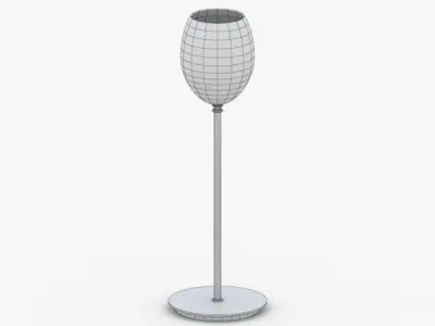 1397 - Table Lamp Low-poly 3D model