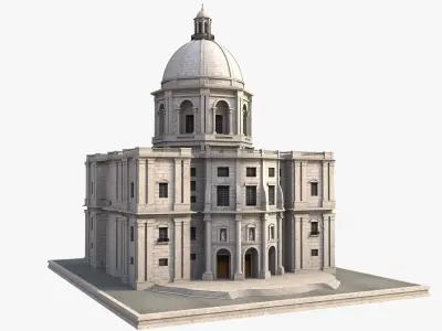 National Pantheon Portugal 3D model