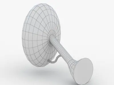 1470 - Bra Lamp Low-poly 3D model