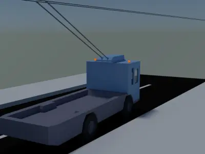 trolleybus 3D model