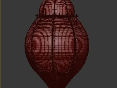 Hanging lamp LOFT HOUSE P-164 3D model
