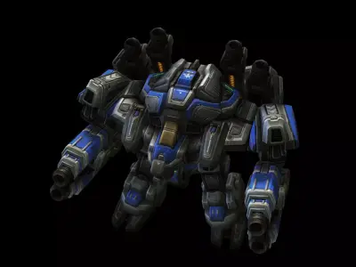 Starcraft Thor 3D print model