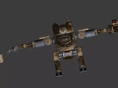 robot 3D model