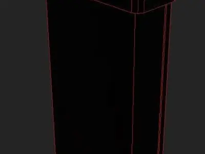 Two Electric boxes Low-poly 3D model