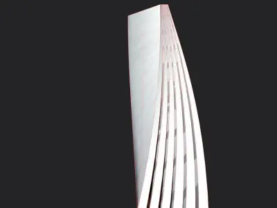 Glass Building 3D model