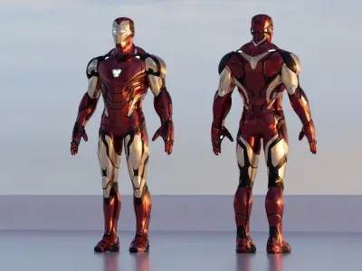 Iron Man New Suit 3D model