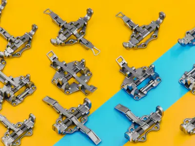 Sci-Fi Hard Surface Mechanical KITBASH 430 DETAILS 3D model