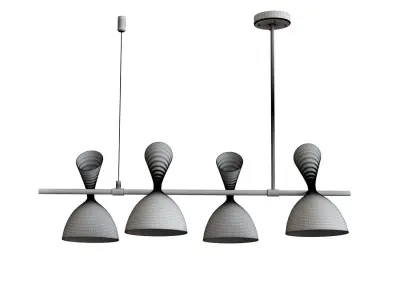 Chandelier RASTO LONG by Romatti 3D model