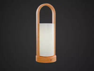 Evie Table Lamp Low-poly 3D model