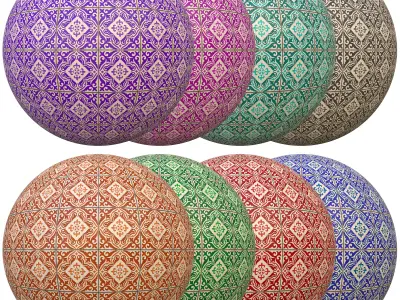 tile patterned 139-seamless-4k-pbr  Texture