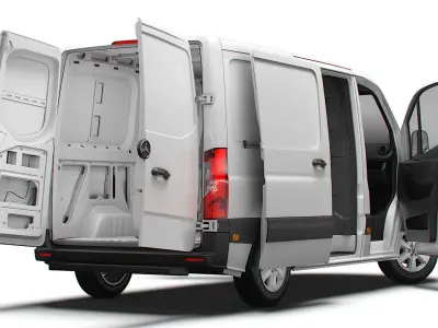 Mercedes Benz Sprinter L1H1 FWD HQ Interior 2025 3D model