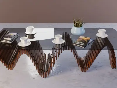Coffee Table PART5 3D model