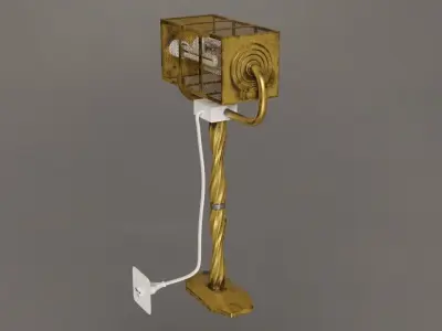 Desk Lamp 3D model 10