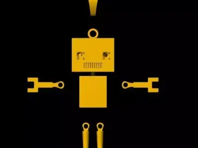 robot pendant 3dm file 3D print model